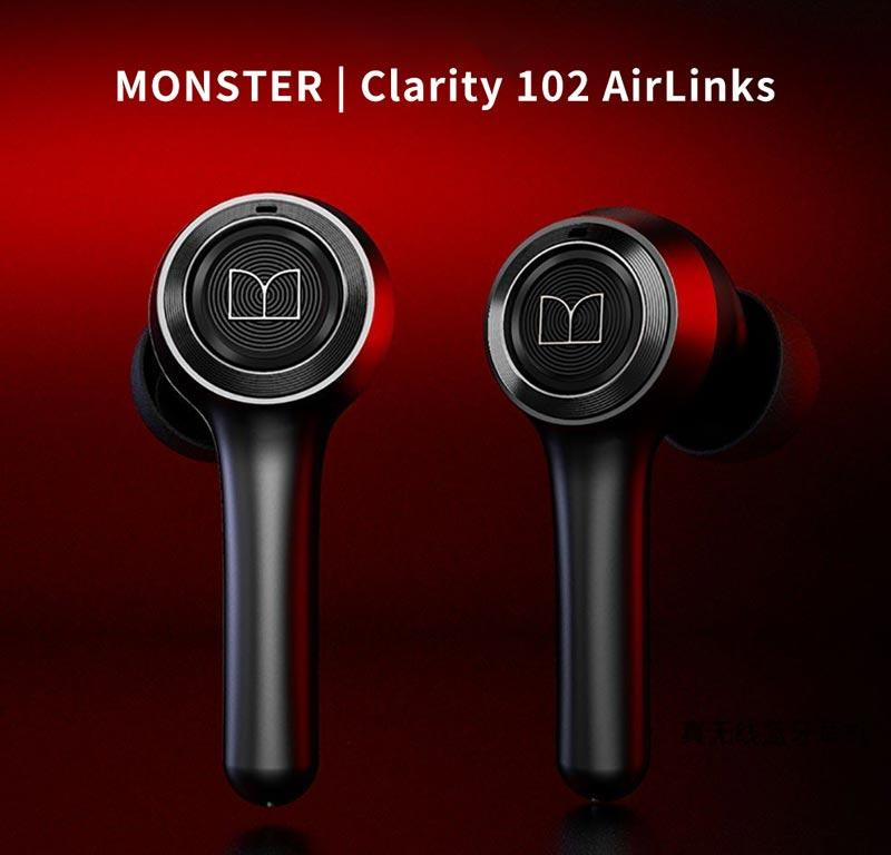 MONSTER | 全無線 True Wireless 耳機 Clarity 102 AirLinks